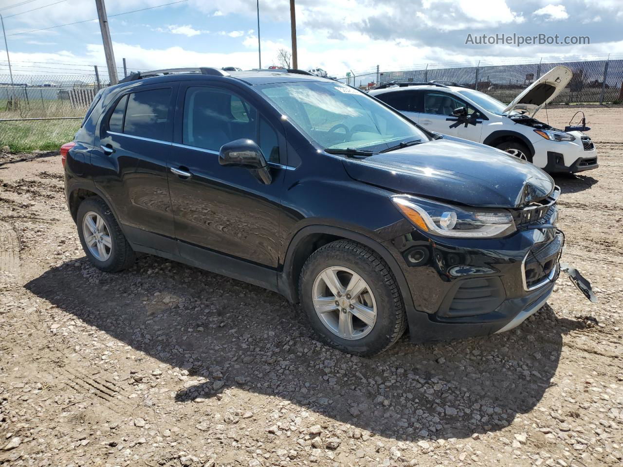 2019 Chevrolet Trax 1lt Черный vin: KL7CJLSB2KB912756