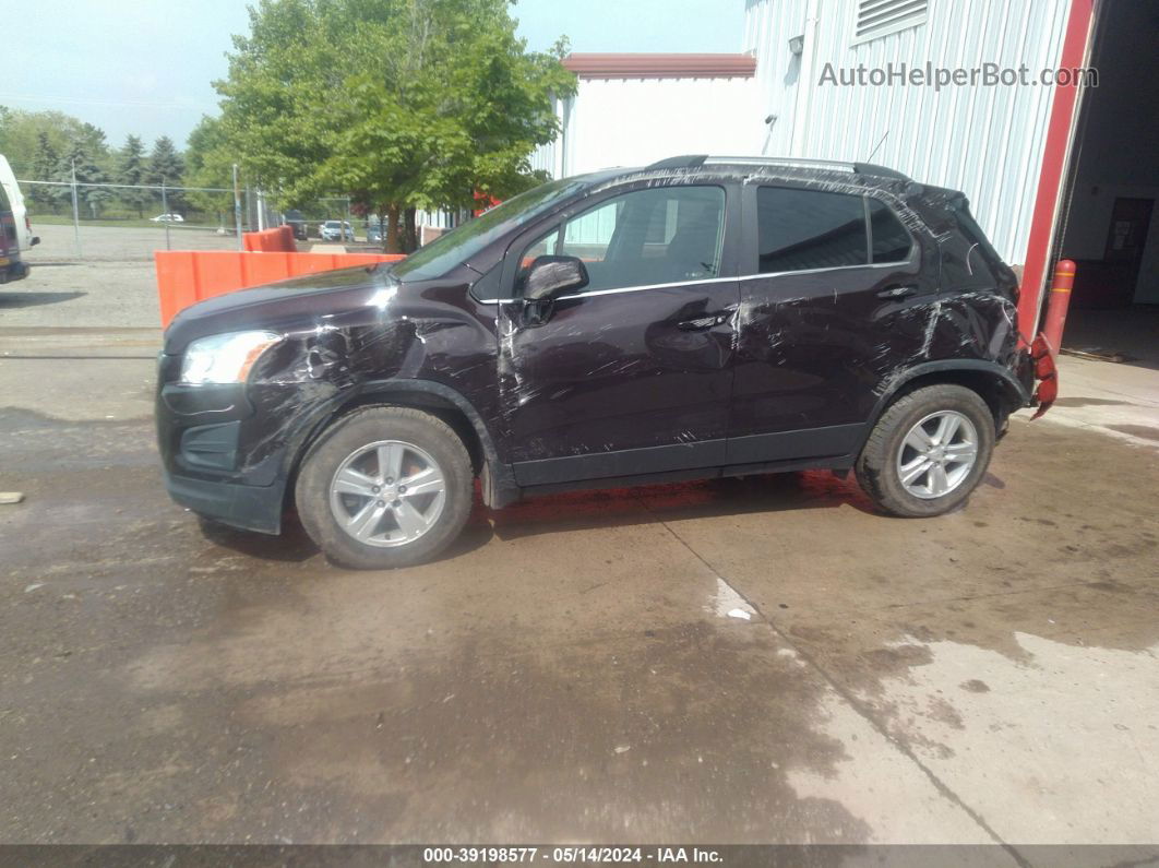 2016 Chevrolet Trax Lt Коричневый vin: KL7CJLSB4GB634191