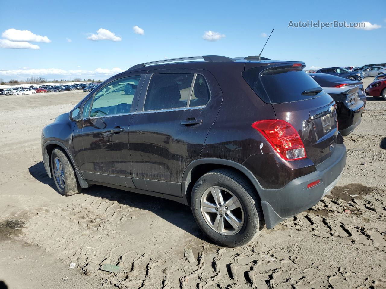 2016 Chevrolet Trax 1lt Brown vin: KL7CJLSB4GB730905