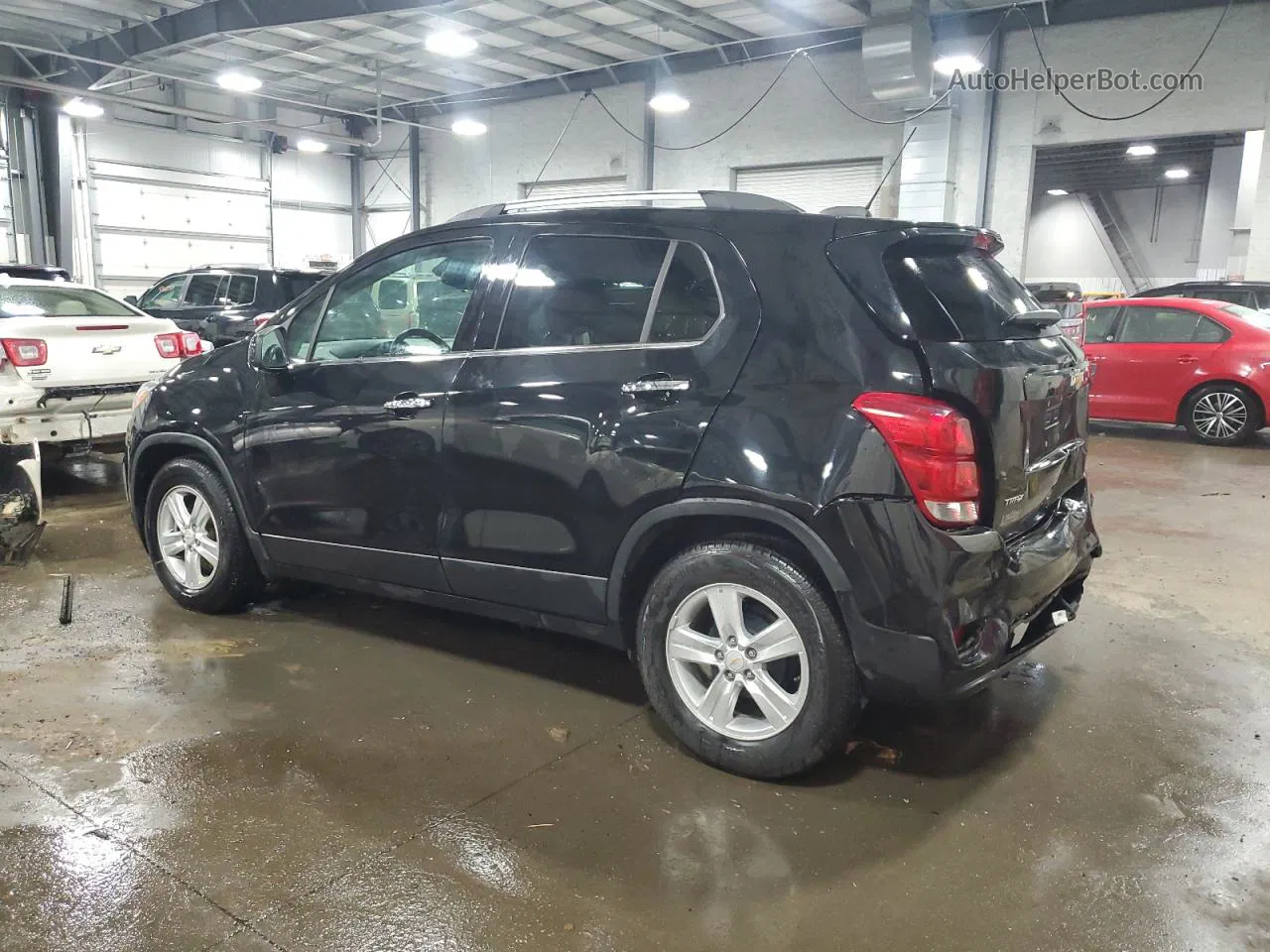 2019 Chevrolet Trax 1lt Black vin: KL7CJLSB4KB725888