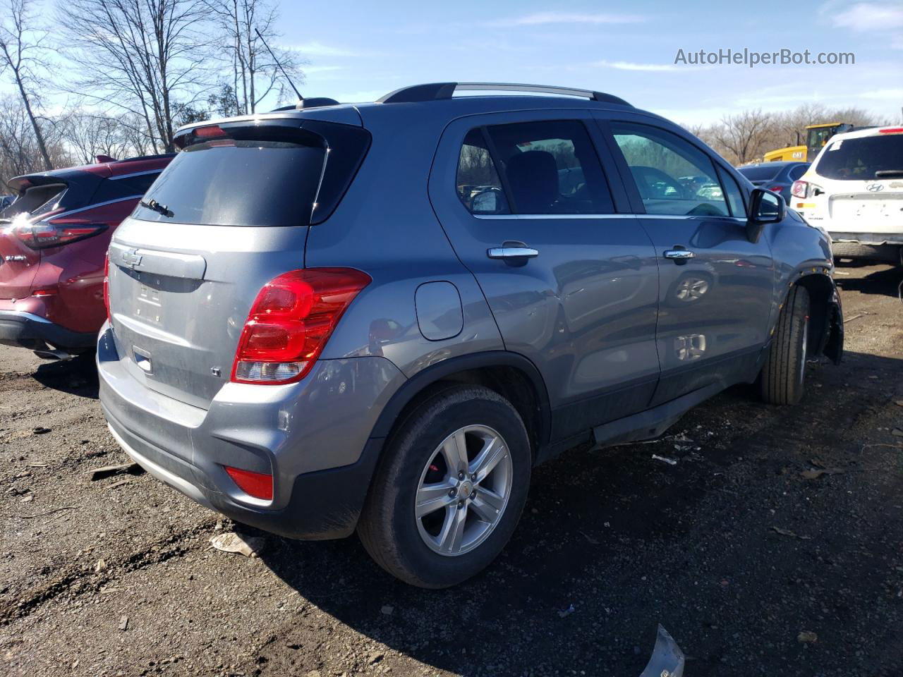 2019 Chevrolet Trax 1lt Серый vin: KL7CJLSB4KB742433