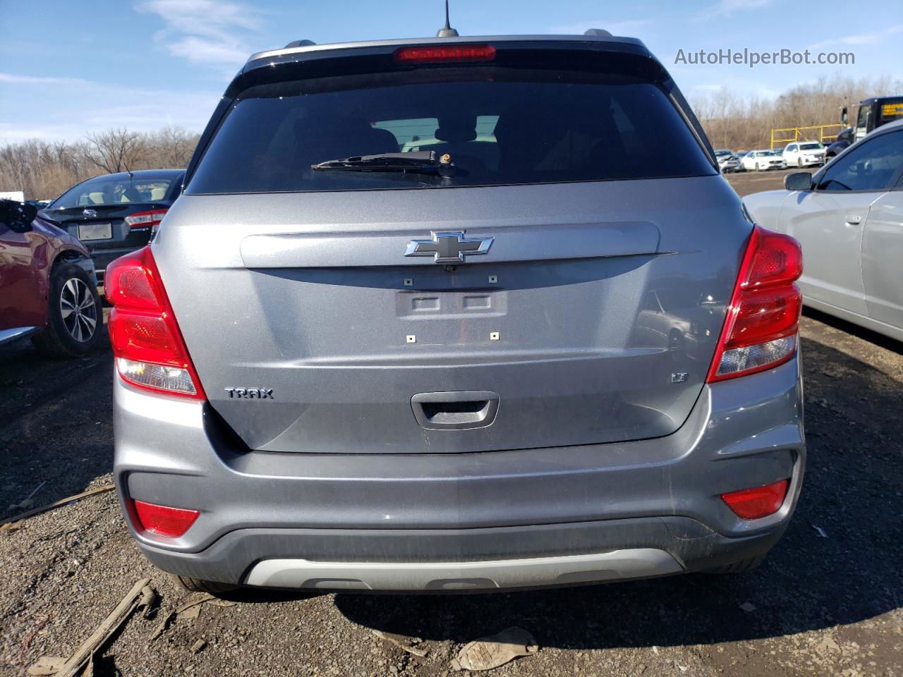 2019 Chevrolet Trax 1lt Gray vin: KL7CJLSB4KB742433