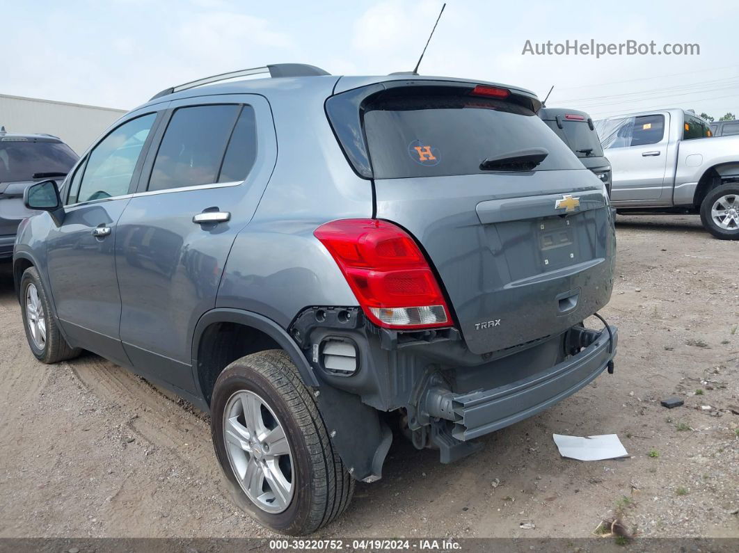 2019 Chevrolet Trax Lt Серый vin: KL7CJLSB4KB857324