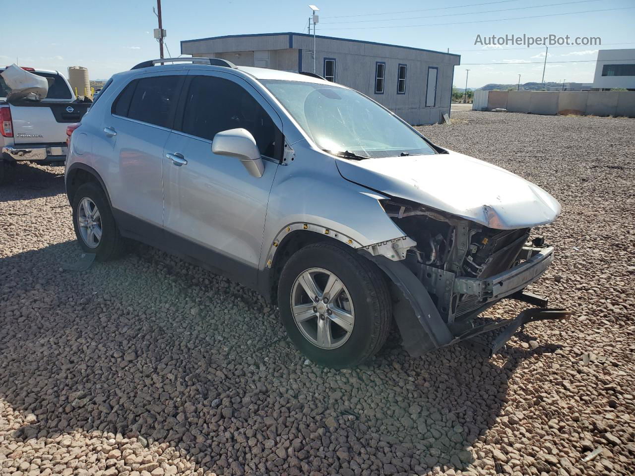 2019 Chevrolet Trax 1lt Silver vin: KL7CJLSB5KB891773