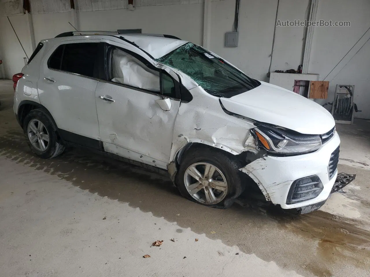 2019 Chevrolet Trax 1lt White vin: KL7CJLSB5KB935996