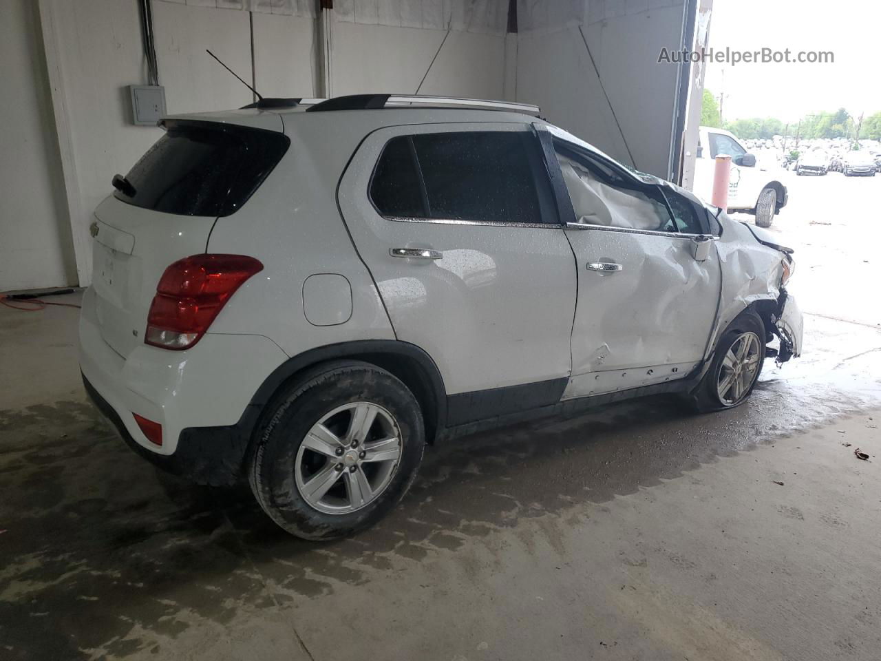 2019 Chevrolet Trax 1lt White vin: KL7CJLSB5KB935996