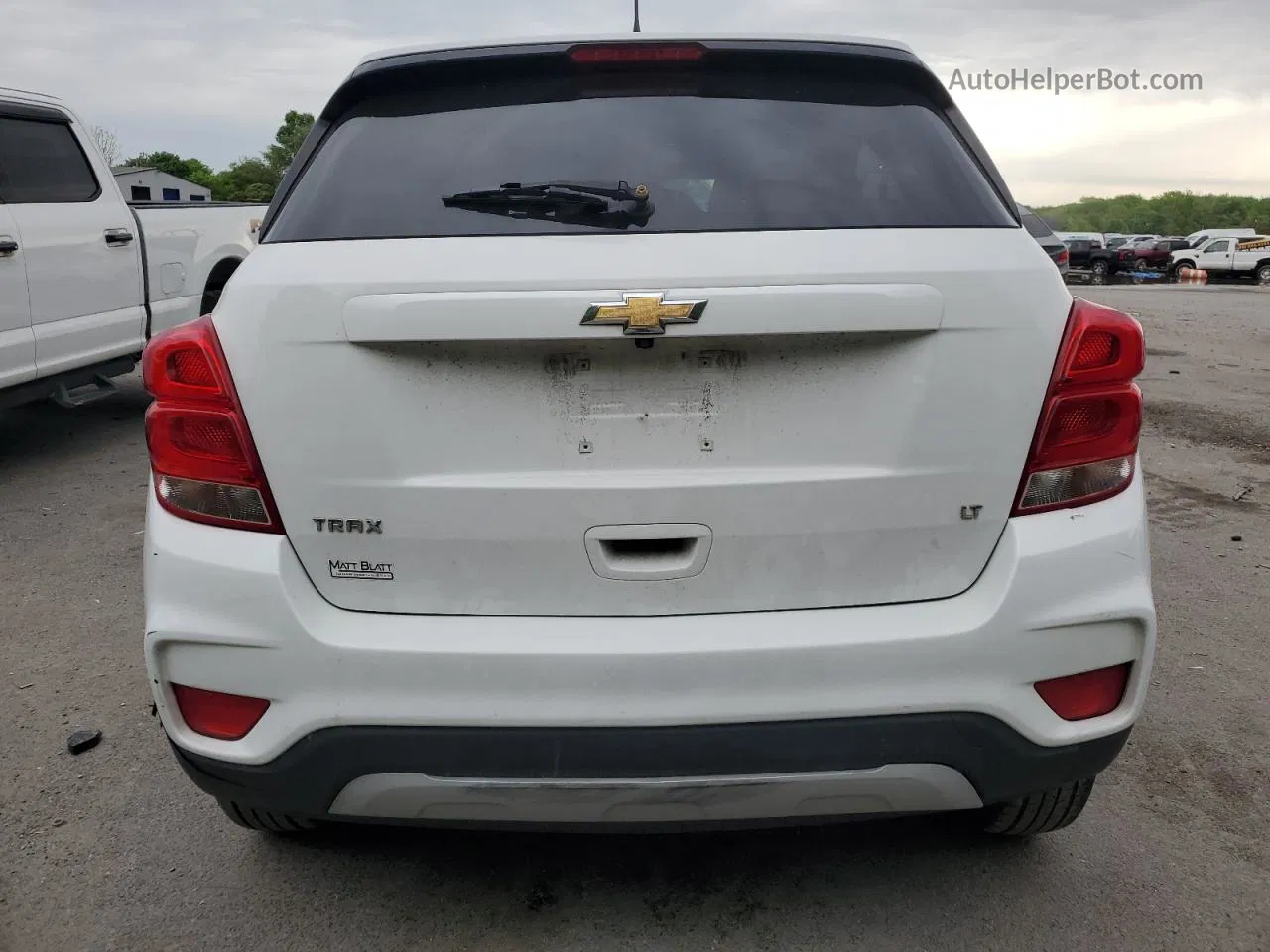 2019 Chevrolet Trax 1lt White vin: KL7CJLSB5KB959585