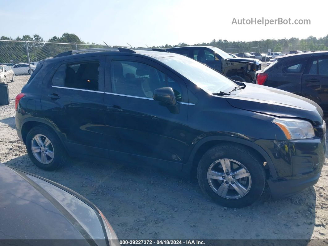 2016 Chevrolet Trax Lt Черный vin: KL7CJLSB6GB652160