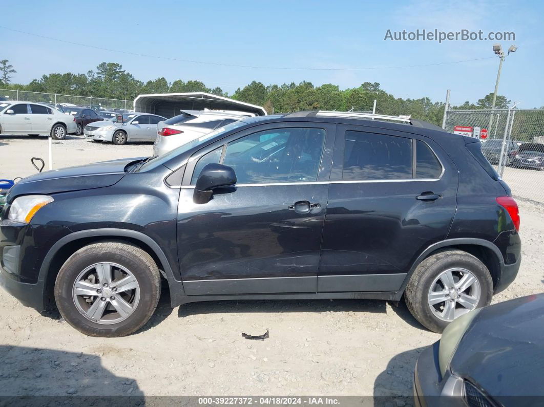 2016 Chevrolet Trax Lt Black vin: KL7CJLSB6GB652160