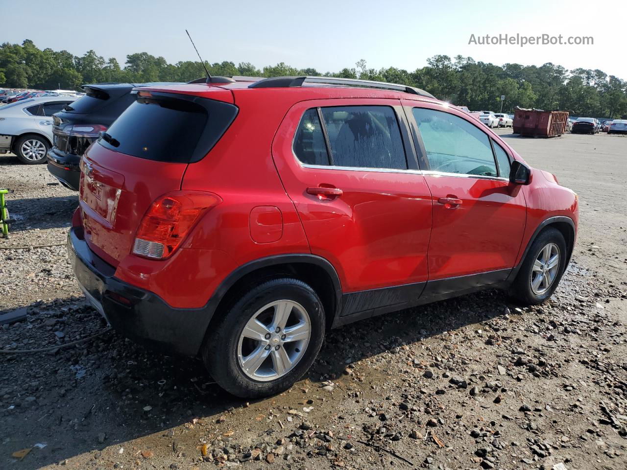 2016 Chevrolet Trax 1lt Red vin: KL7CJLSB6GB697843