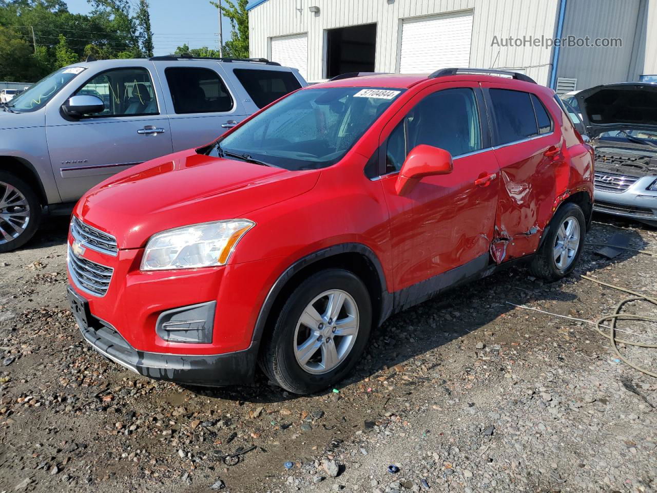 2016 Chevrolet Trax 1lt Red vin: KL7CJLSB6GB697843