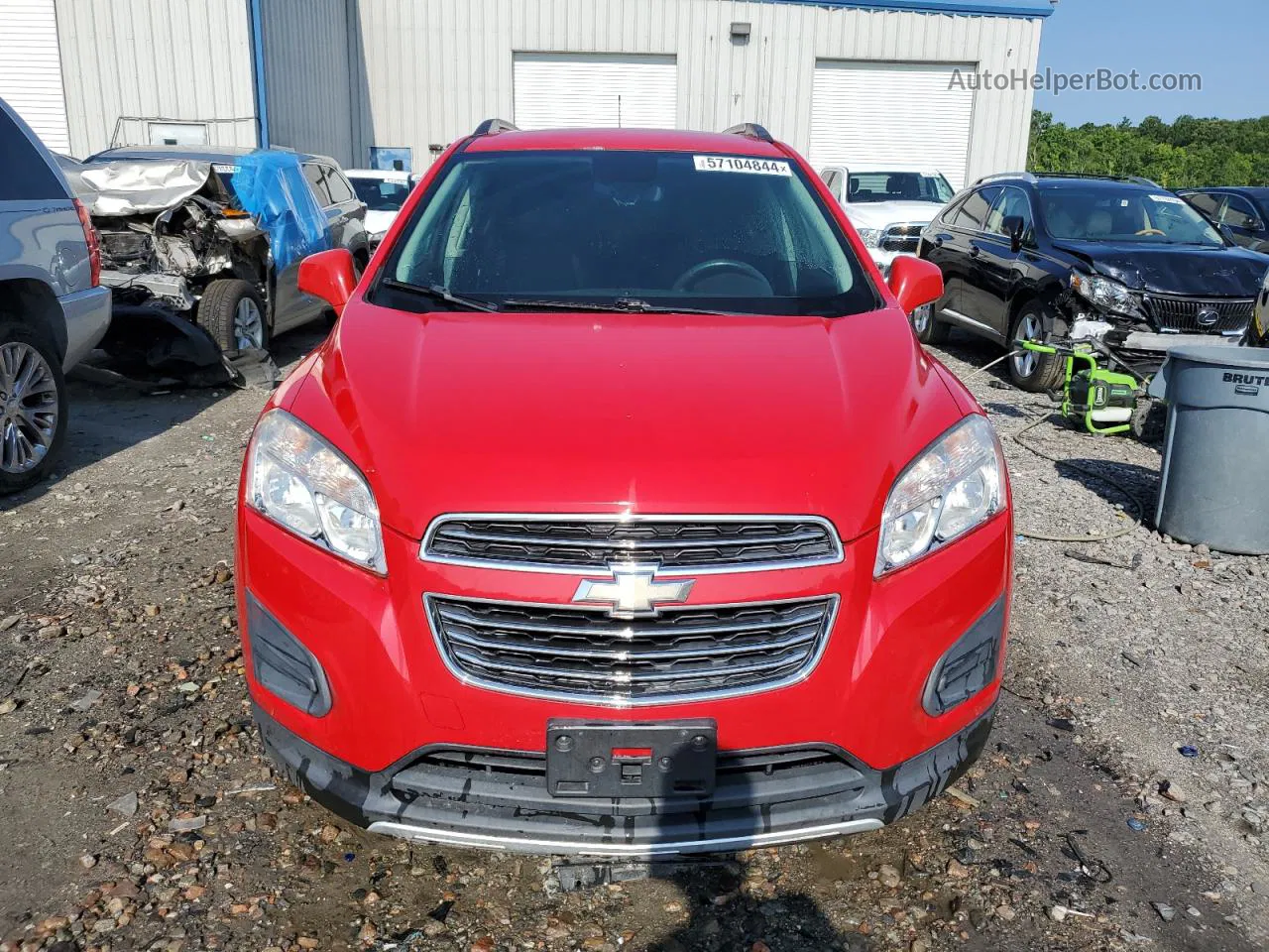 2016 Chevrolet Trax 1lt Red vin: KL7CJLSB6GB697843