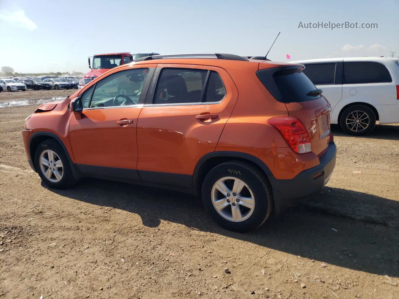 2016 Chevrolet Trax 1lt Оранжевый vin: KL7CJLSB6GB724037