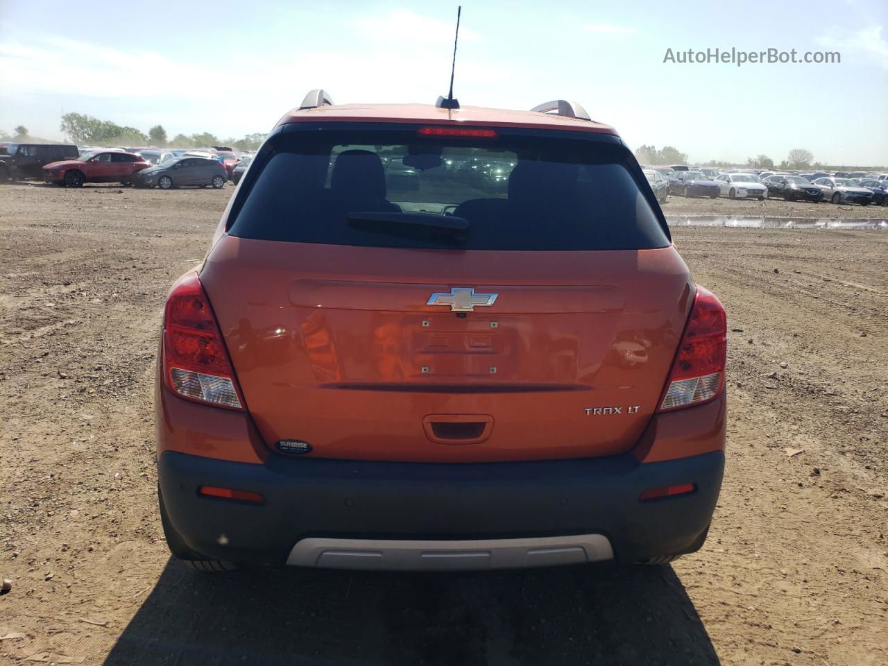 2016 Chevrolet Trax 1lt Оранжевый vin: KL7CJLSB6GB724037