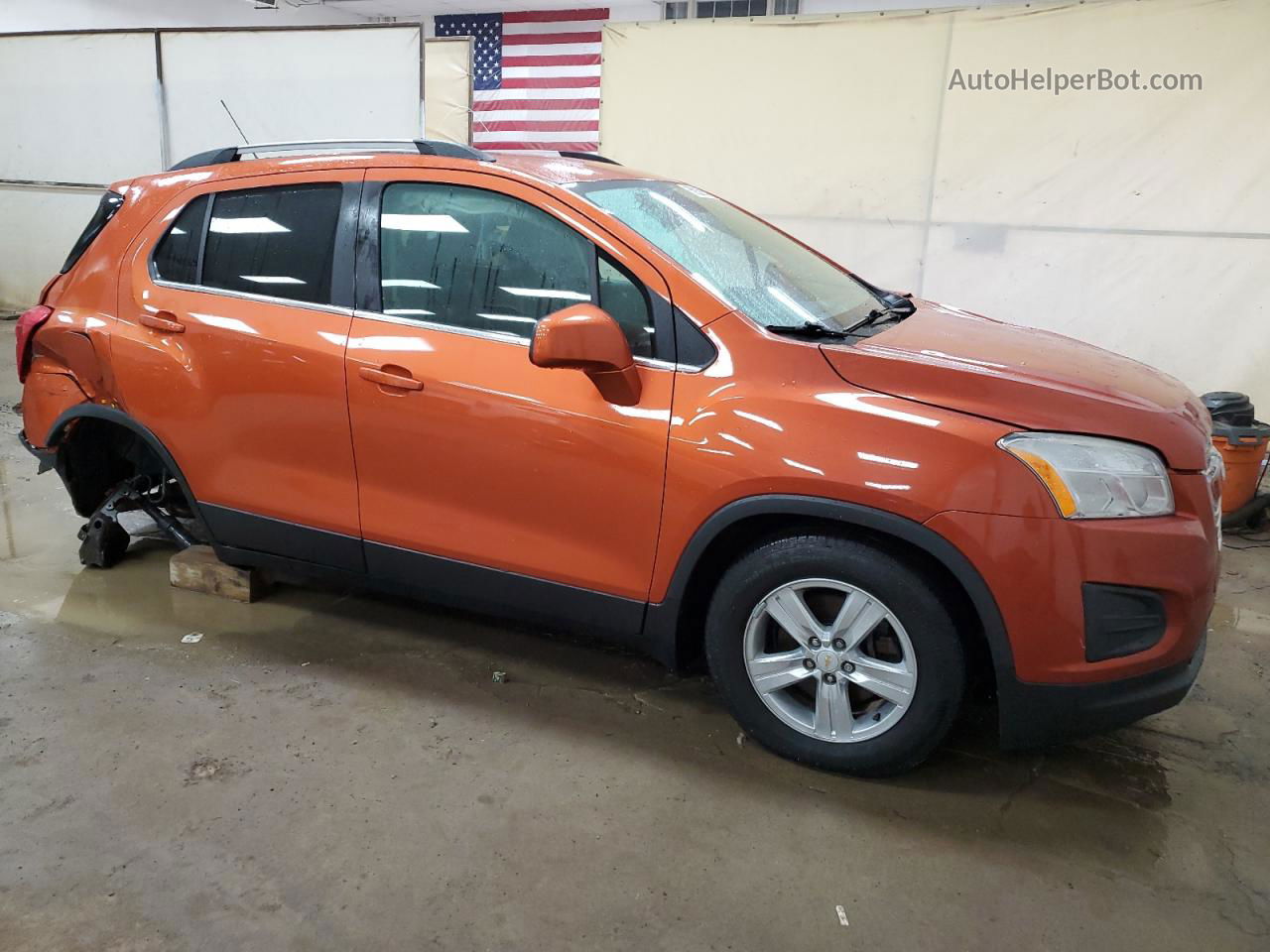 2016 Chevrolet Trax 1lt Orange vin: KL7CJLSB7GB649090