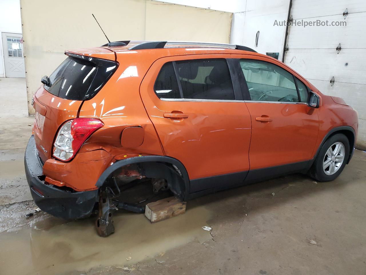 2016 Chevrolet Trax 1lt Orange vin: KL7CJLSB7GB649090