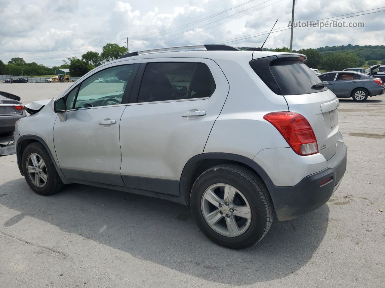 2016 Chevrolet Trax 1lt Silver vin: KL7CJLSB7GB669419