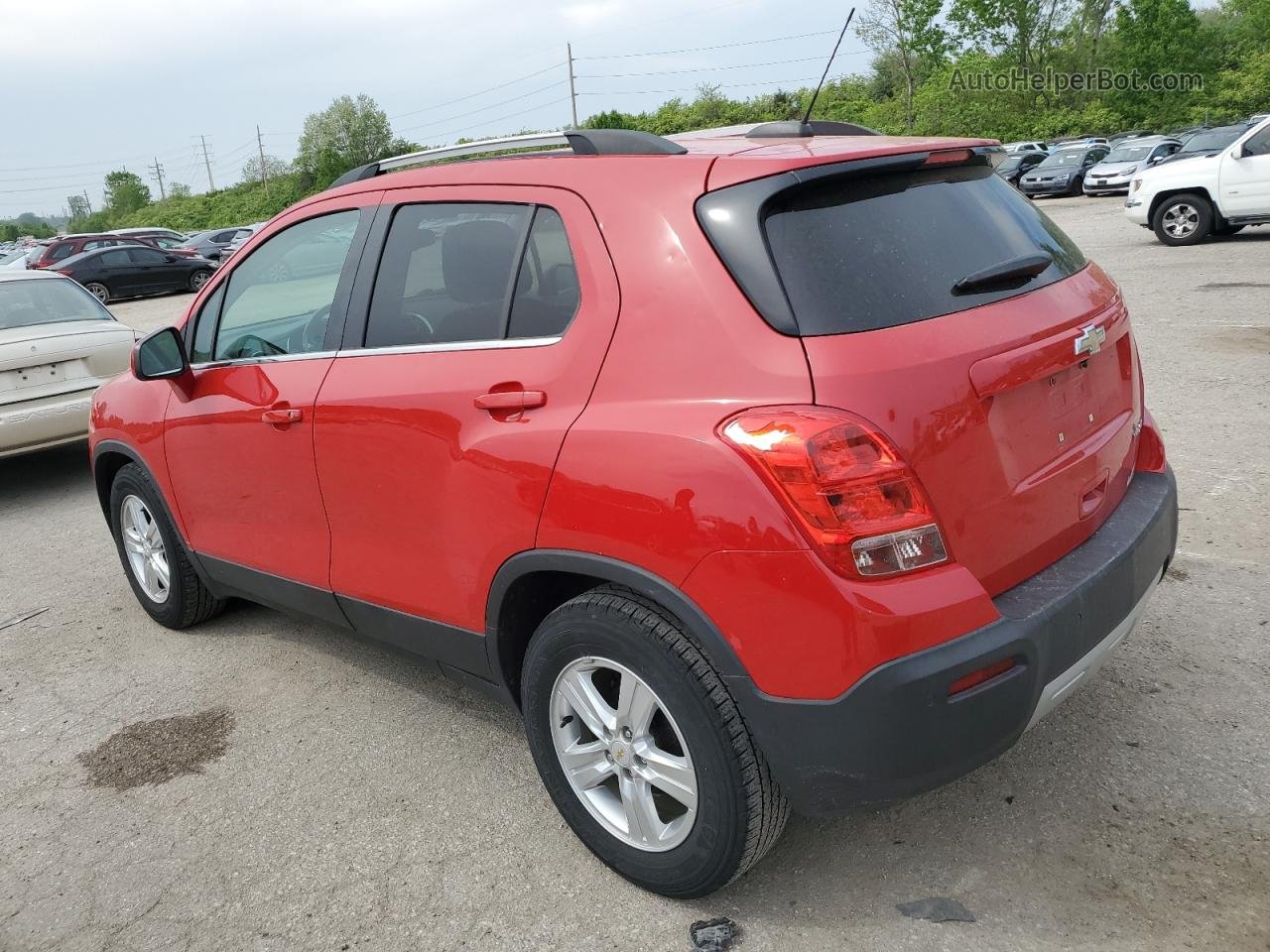 2016 Chevrolet Trax 1lt Red vin: KL7CJLSB7GB734964