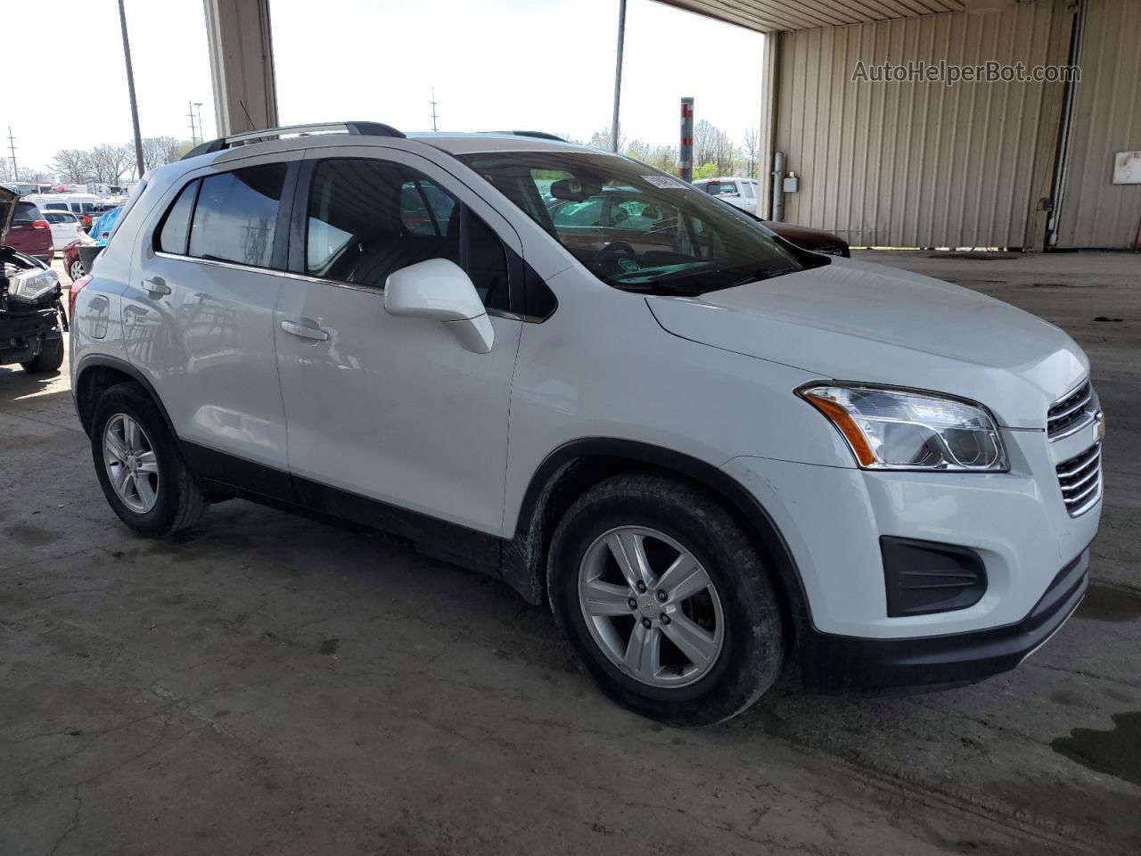 2016 Chevrolet Trax 1lt Белый vin: KL7CJLSB7GB762196