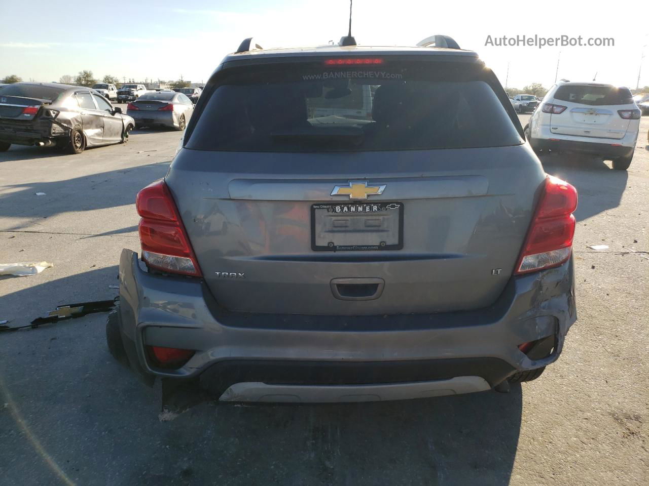 2019 Chevrolet Trax 1lt Gray vin: KL7CJLSB7KB928192