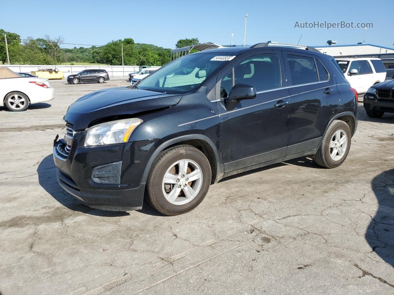 2016 Chevrolet Trax 1lt Black vin: KL7CJLSB8GB651852