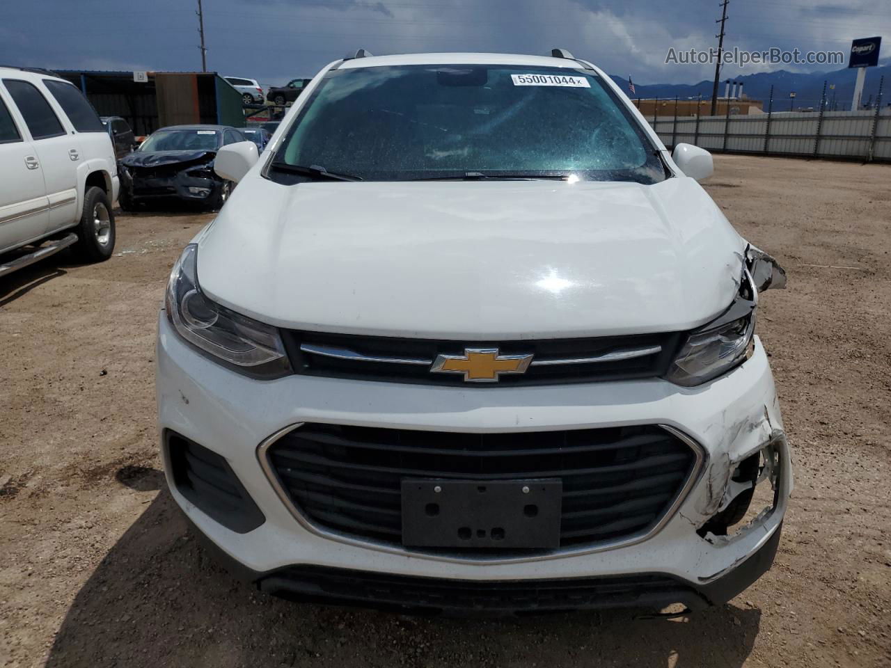 2019 Chevrolet Trax 1lt White vin: KL7CJLSB8KB823113