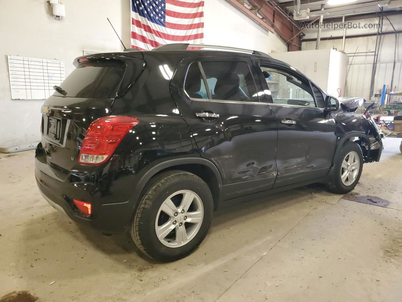 2019 Chevrolet Trax 1lt Black vin: KL7CJLSB8KB853311