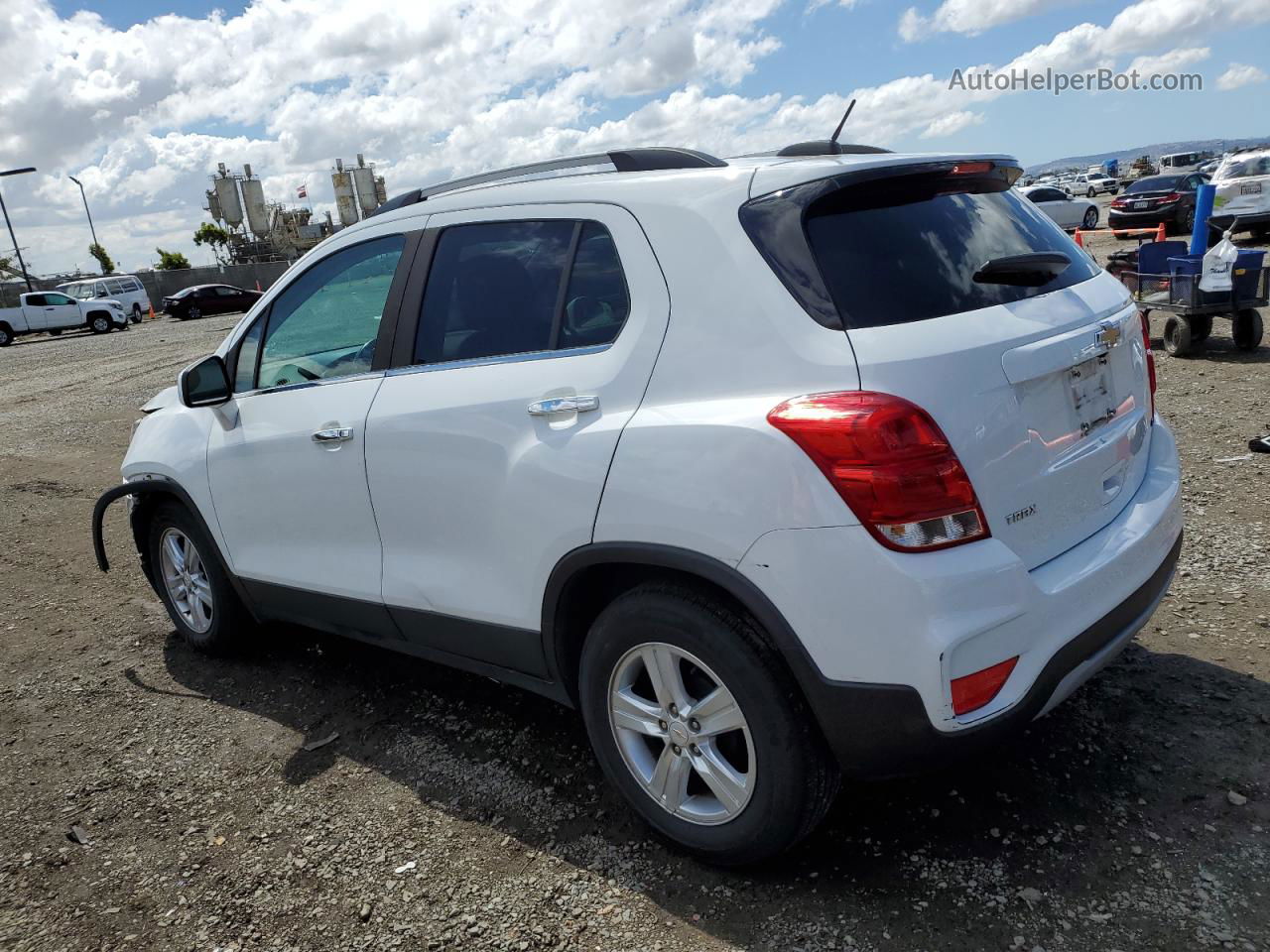 2019 Chevrolet Trax 1lt White vin: KL7CJLSB8KB893467