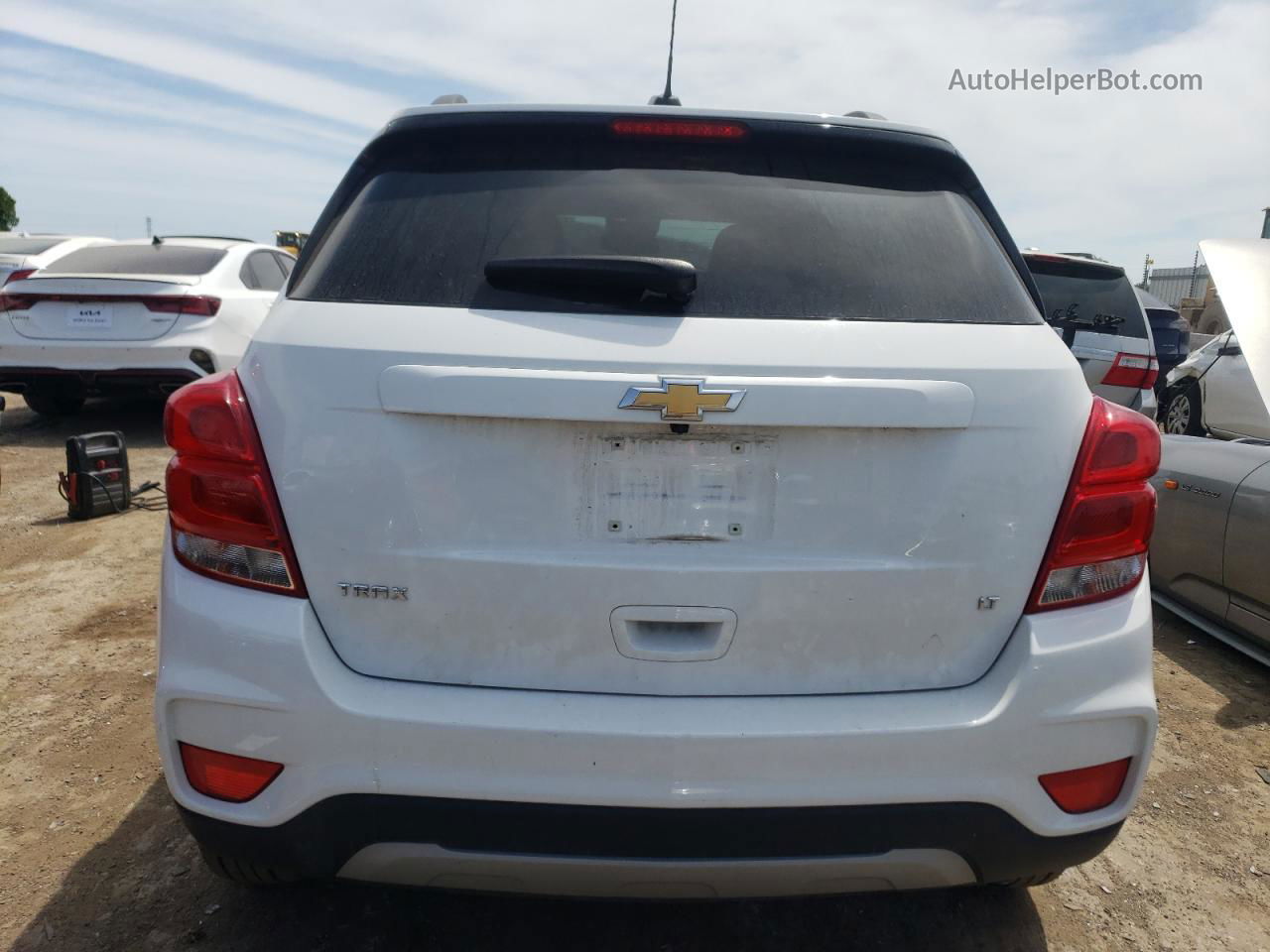 2019 Chevrolet Trax 1lt White vin: KL7CJLSB8KB963937