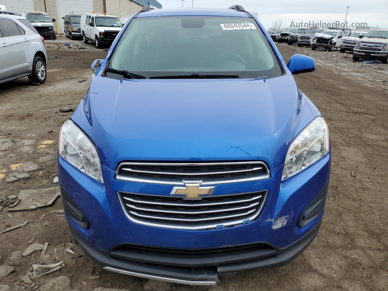 2016 Chevrolet Trax 1lt Синий vin: KL7CJLSB9GB517030