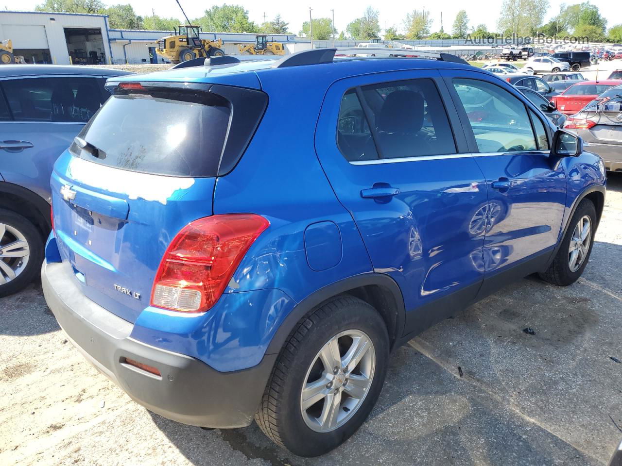 2016 Chevrolet Trax 1lt Blue vin: KL7CJLSBXGB569153