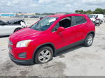 2016 Chevrolet Trax Lt Red vin: KL7CJLSBXGB650640