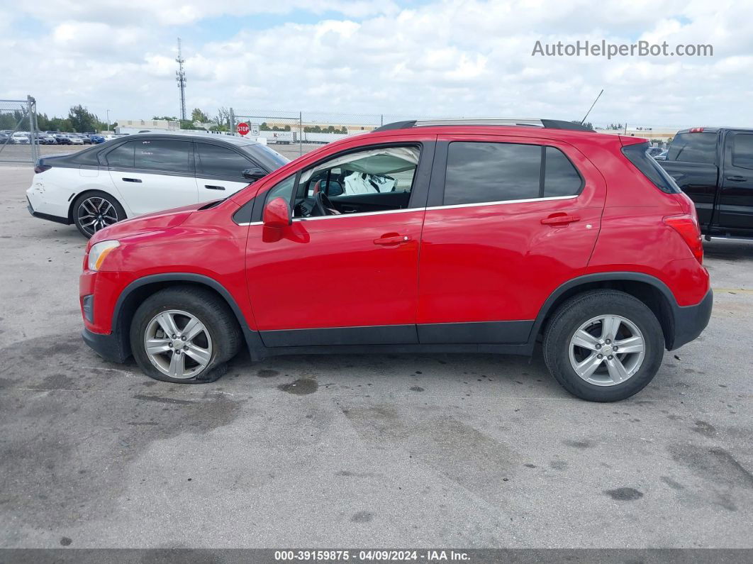 2016 Chevrolet Trax Lt Красный vin: KL7CJLSBXGB650640