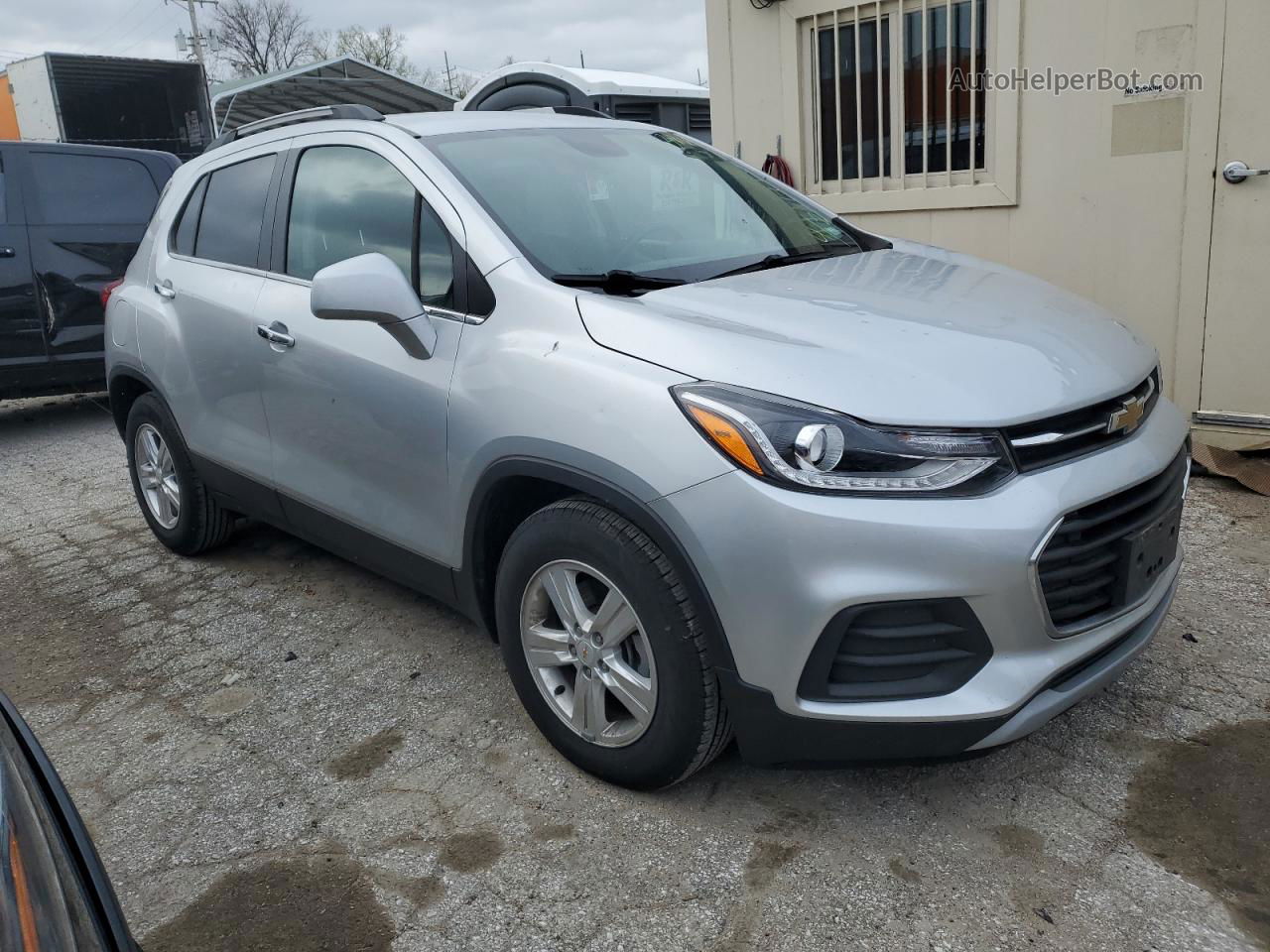 2019 Chevrolet Trax 1lt Silver vin: KL7CJLSBXKB778434