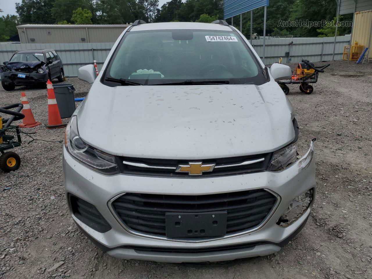 2019 Chevrolet Trax 1lt Silver vin: KL7CJLSBXKB892336