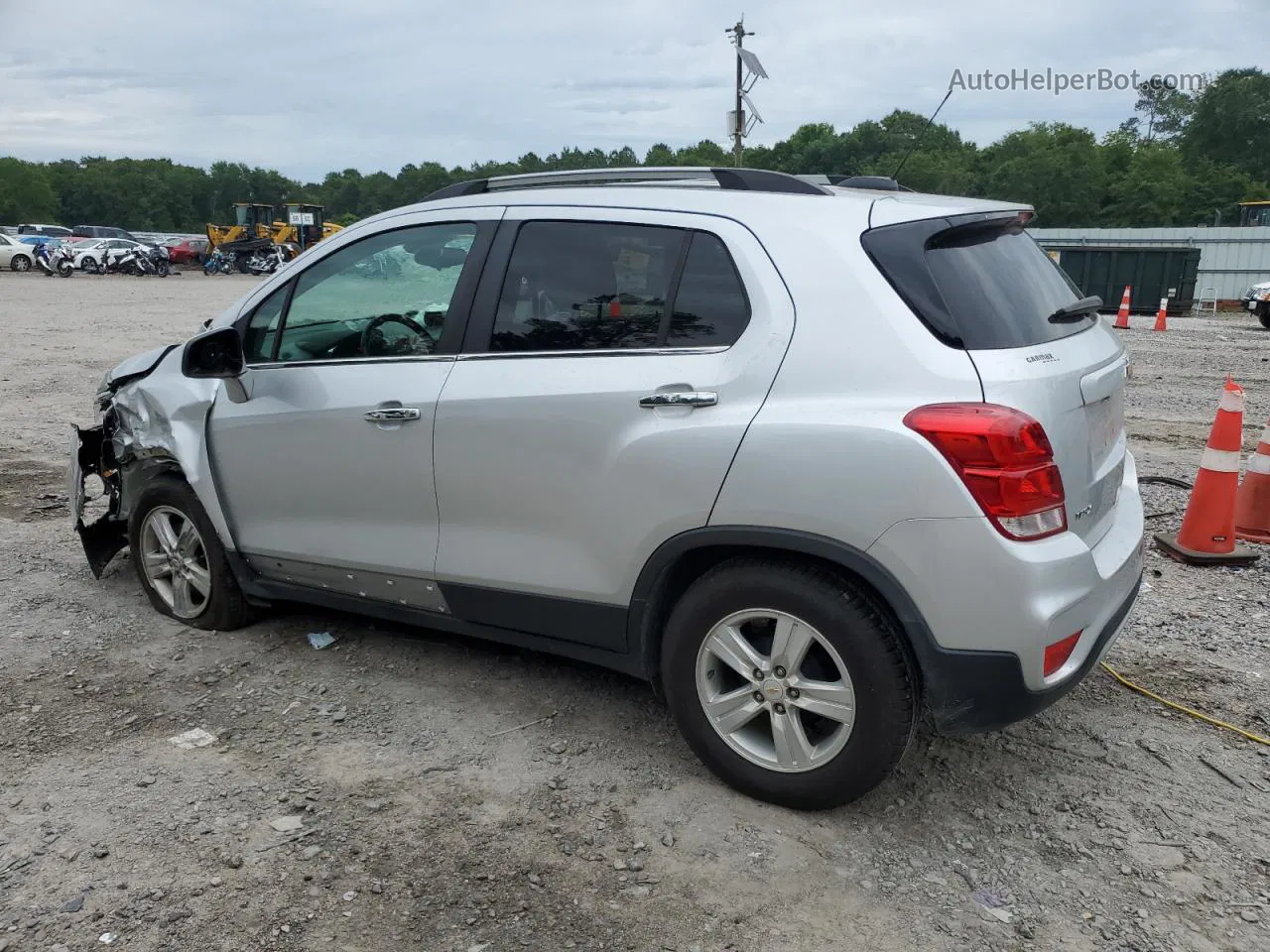 2019 Chevrolet Trax 1lt Silver vin: KL7CJLSBXKB892336