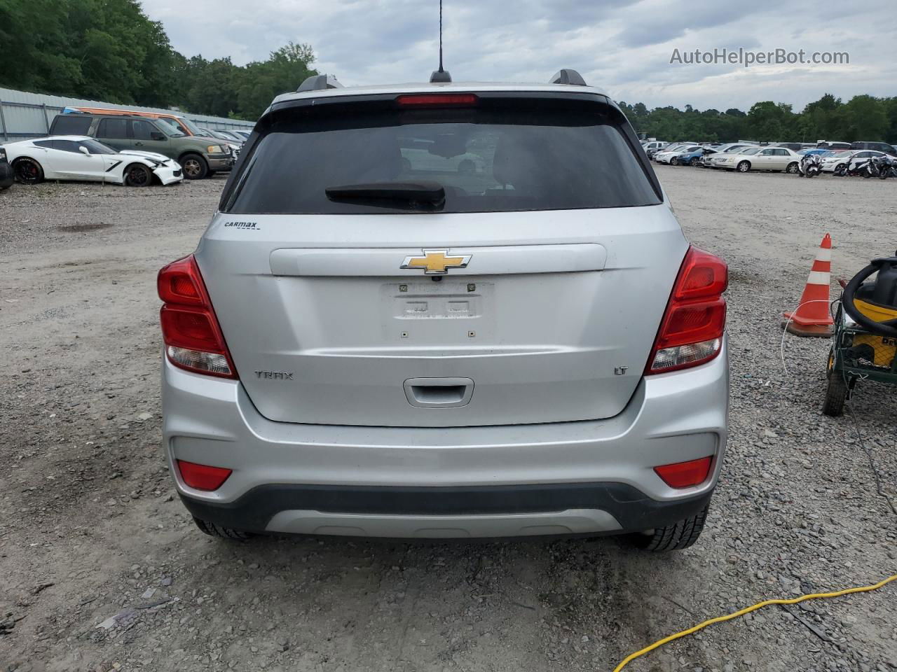 2019 Chevrolet Trax 1lt Silver vin: KL7CJLSBXKB892336