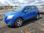 2016 Chevrolet Trax Ls Blue vin: KL7CJNSB0GB543432