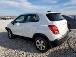 2016 Chevrolet Trax Ls White vin: KL7CJNSB1GB557162