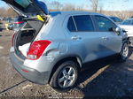 2016 Chevrolet Trax 1ls Silver vin: KL7CJNSB2GB587237