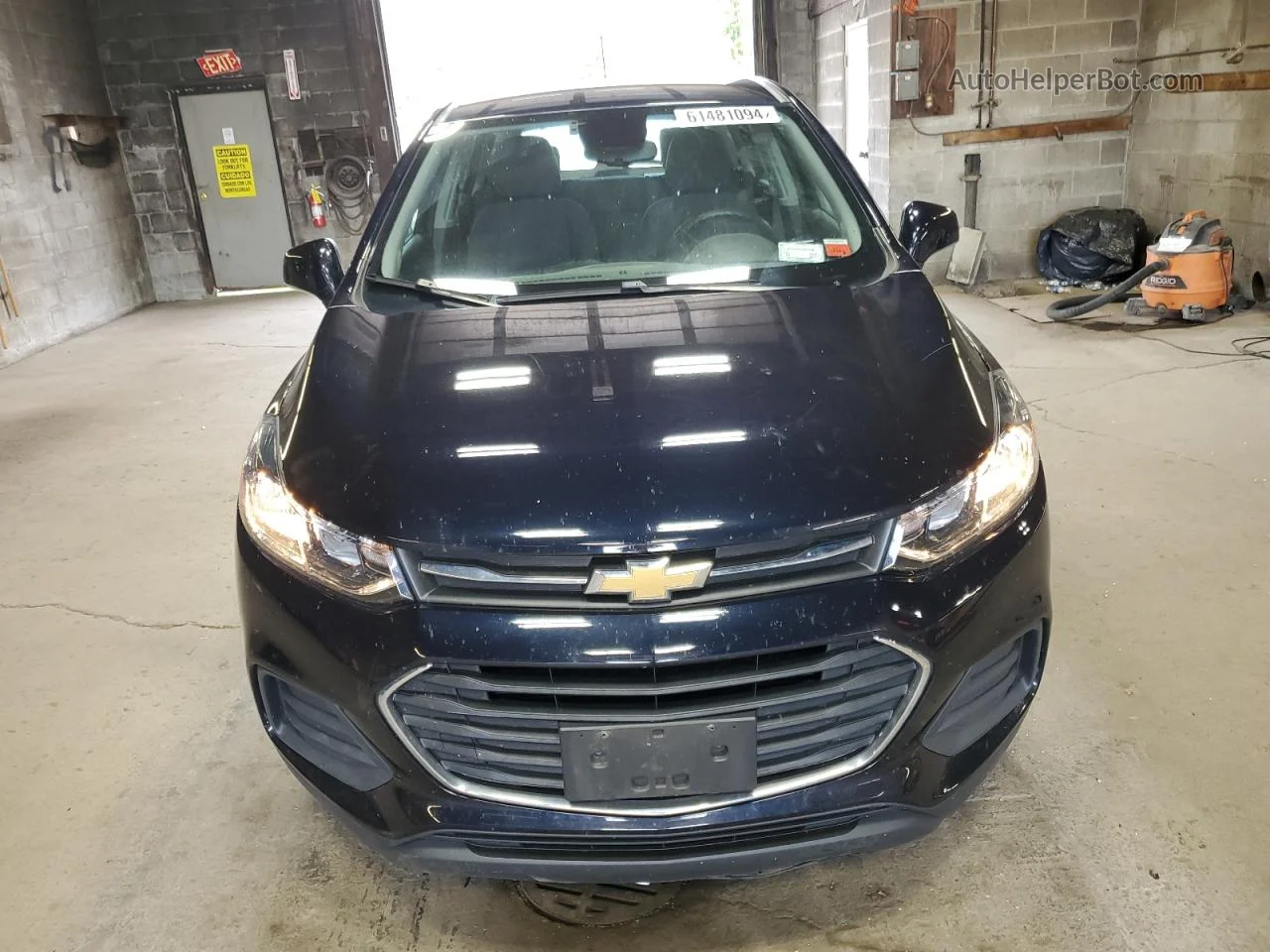 2021 Chevrolet Trax Ls Blue vin: KL7CJNSB3MB347593