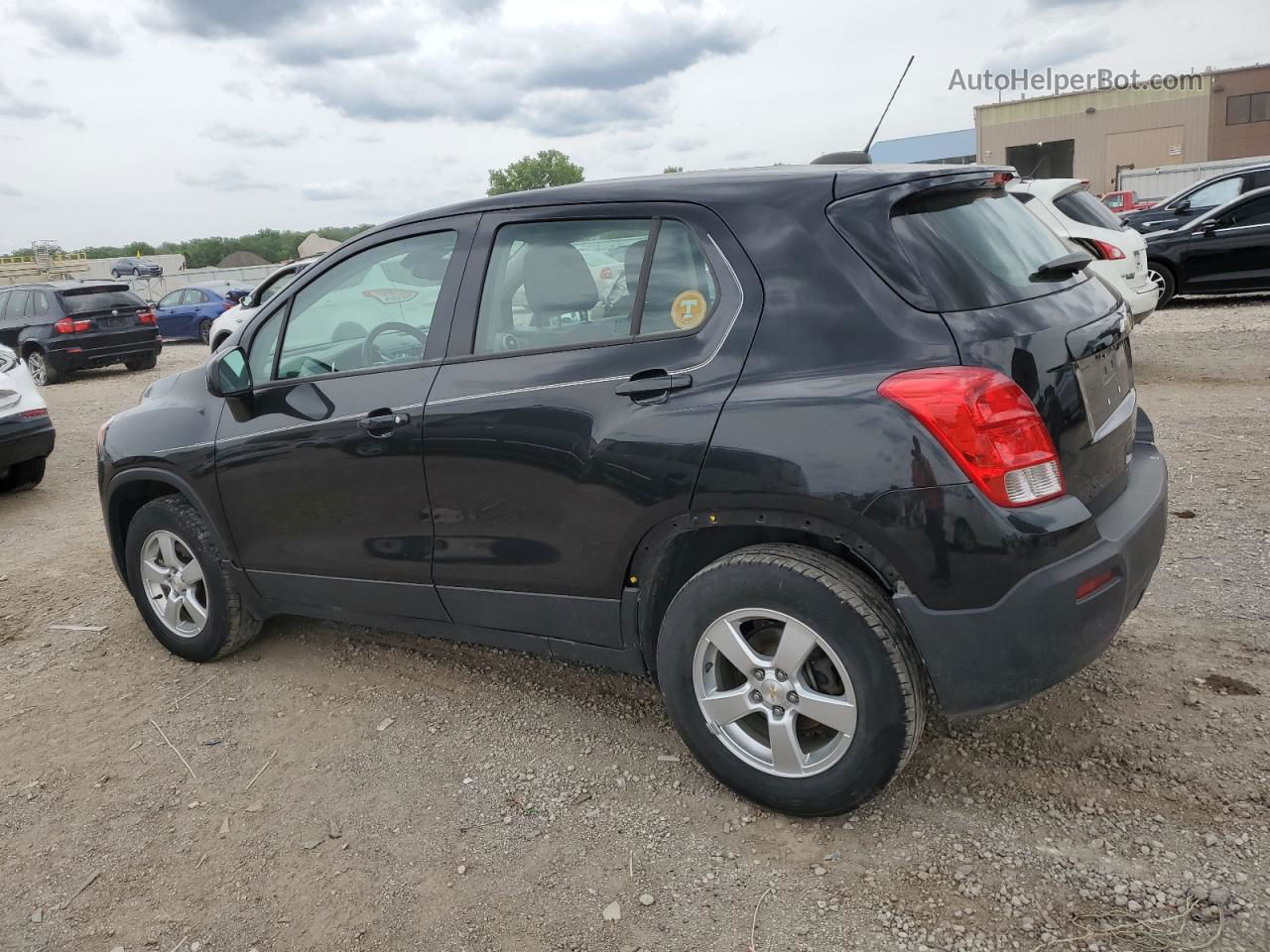 2016 Chevrolet Trax Ls Черный vin: KL7CJNSB4GB596523