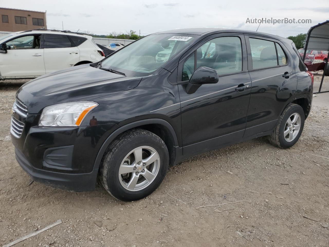 2016 Chevrolet Trax Ls Черный vin: KL7CJNSB4GB596523