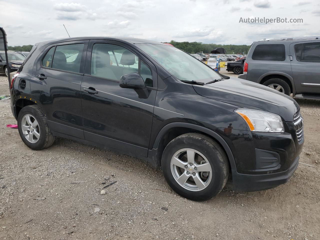 2016 Chevrolet Trax Ls Черный vin: KL7CJNSB4GB596523