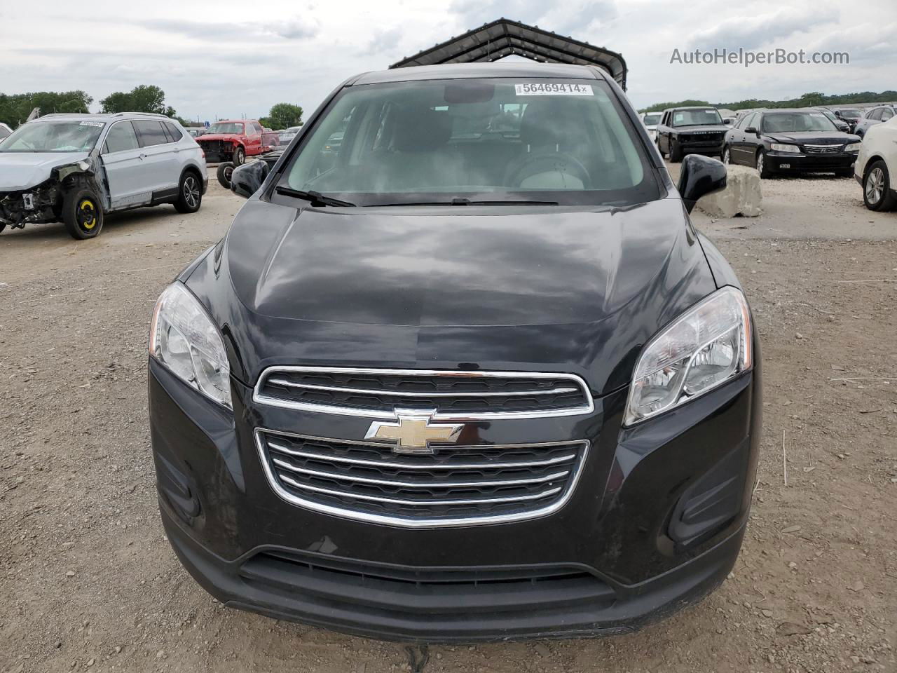 2016 Chevrolet Trax Ls Черный vin: KL7CJNSB4GB596523