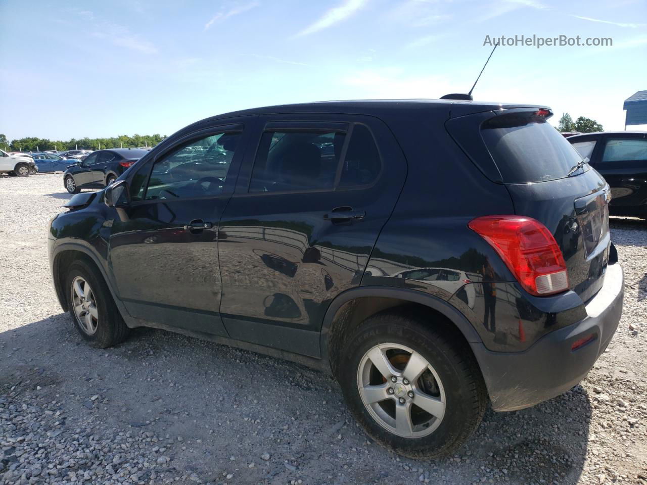 2016 Chevrolet Trax Ls Black vin: KL7CJNSB9GB543624