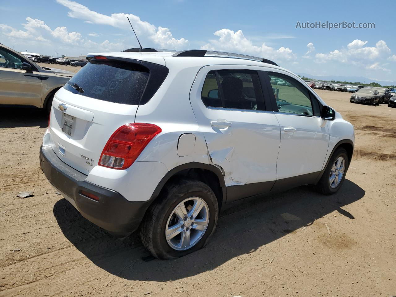 2016 Chevrolet Trax 1lt White vin: KL7CJPSB0GB561327