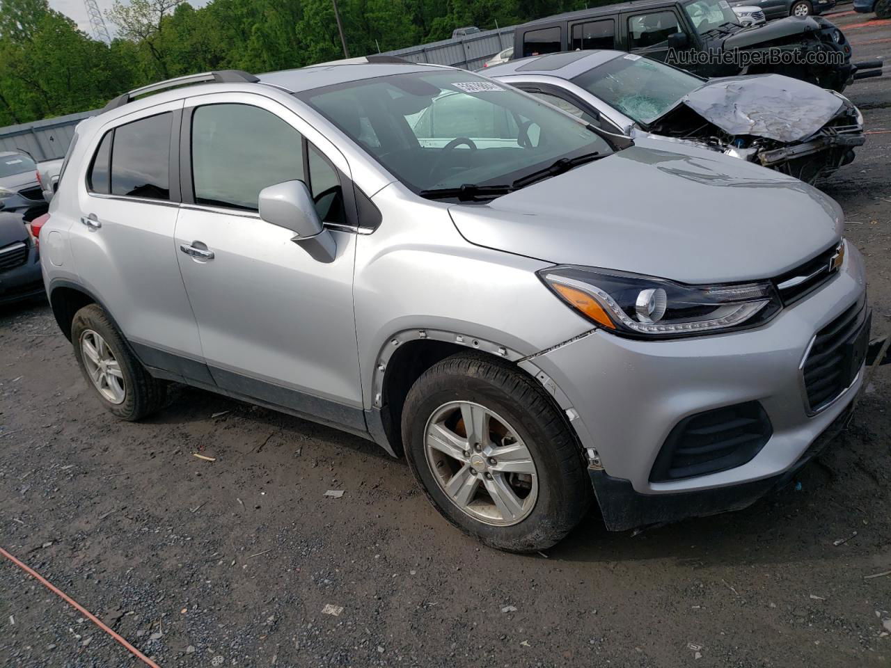 2019 Chevrolet Trax 1lt Silver vin: KL7CJPSB0KB756949