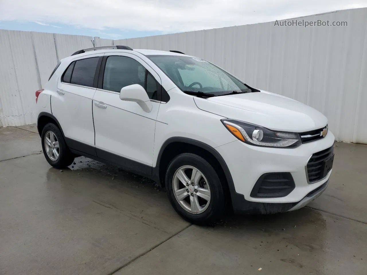 2019 Chevrolet Trax 1lt White vin: KL7CJPSB0KB832993