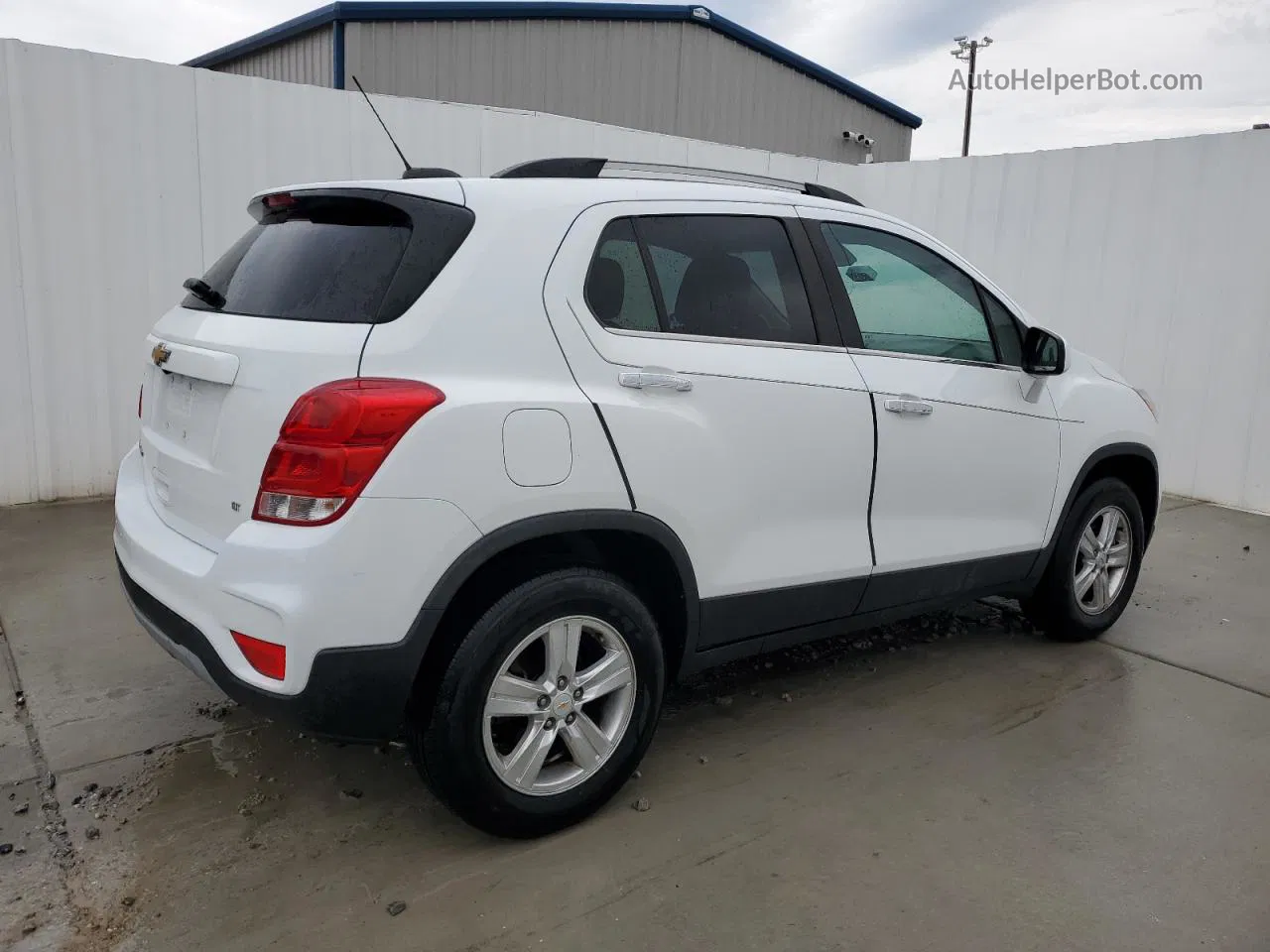 2019 Chevrolet Trax 1lt White vin: KL7CJPSB0KB832993